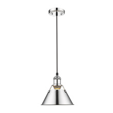  3306-S CH-CH - Orwell 7.5" Wide Small Pendant in Chrome